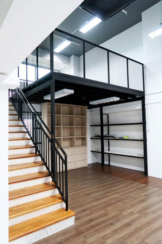 Loft before and after — Landed Build by Wong Lye Singapore