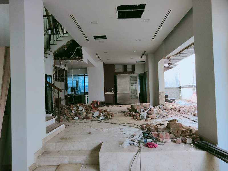 A&A works on a landed home, project 39EW — before